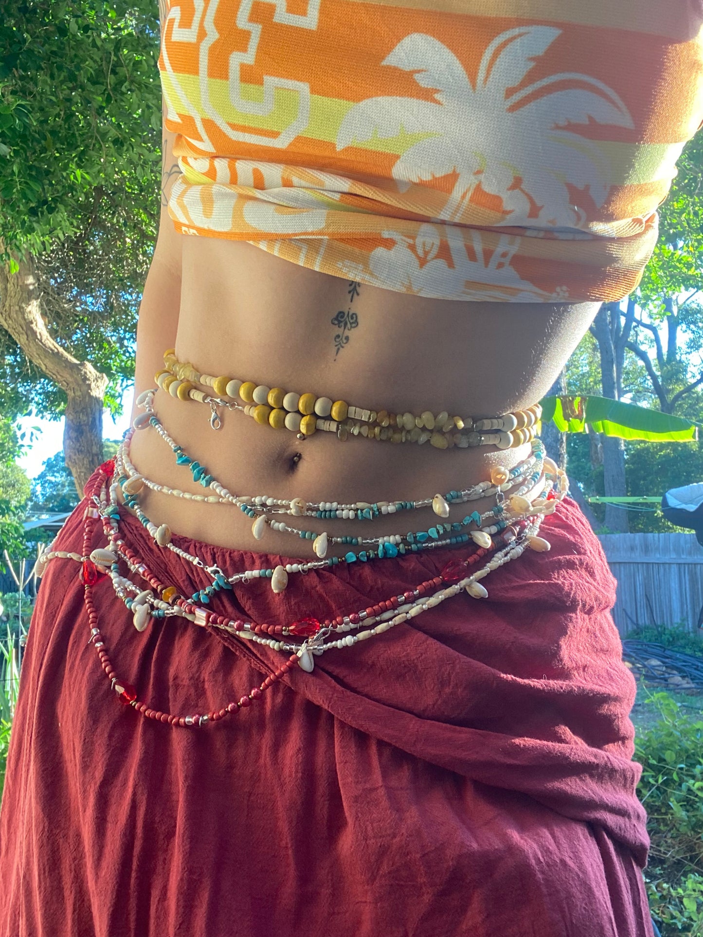 Blue Lagoon Waistbead