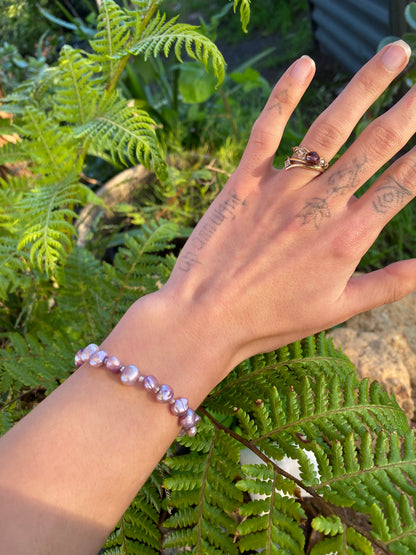 Plum Bracelet